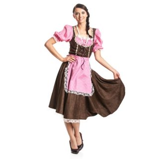 + Schürze Oktoberfest Kostüm Kleid Gr. 40 42, 44 46, 48 50