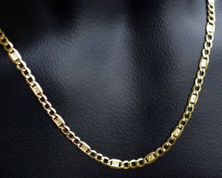 Halskette Goldkette 750 Gold 18K Neu 55,5 cm massiv