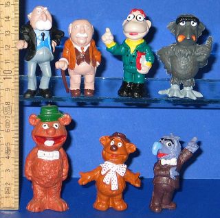Muppet Show 7 x Muppets grotesk Waldorf Statler