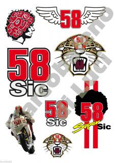 TUNING MARCO SIMONCELLI 58 SUPER SIC RACE YOUR LIFE SUPERSIC