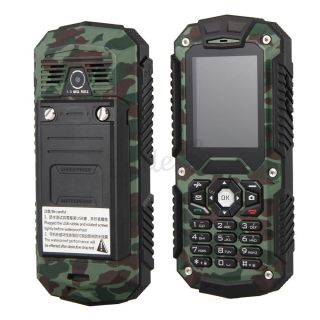 Militär Dual SIM Handy Mobiltelefon IP67 Walkie Talkie Quadband