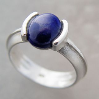 Ring Silber 925 Lapis lazuli Gr. 55   Markant (3450)