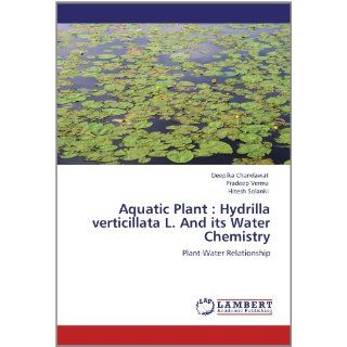 Aquatic Plant  Hydrilla verticillata L. And its Water Chemistry