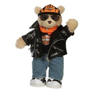 Build A Bear. Cooler Harley Davidson Bär. Dieser coole Glückliche