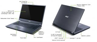 Acer Aspire M5 481T 323a4G52Mass 35,6 cm Notebook Computer