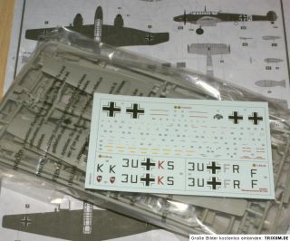 Messerschmitt Bf110 E dt. Zerstörer Flugzeug WWII kit 172