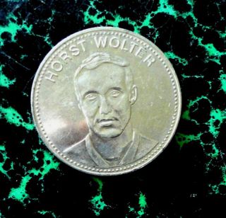 1970 HORST WOLTER Gedenkmünze Münze Shell Mexico 70 Medaille