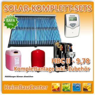 Blueclean HBC II 10 Solaranlage Komplettanlage 9,78 m²