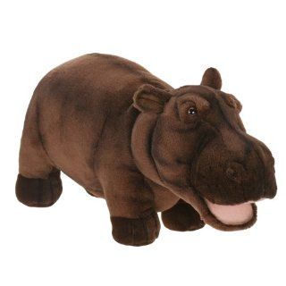 Hansa Stofftier   Flußpferd 37 cm Spielzeug