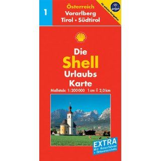 Shell Urlaubskarte Österreich 1. Vorarlberg, Tirol, Südtirol. 1