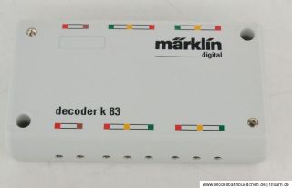 Märklin 6083 – Decoder k 83 Schalten von Magnetartikeln
