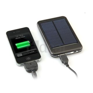Solar Panel USB Ladegerät 5000mAh Dockingstation Akku für Mp4 Iphone