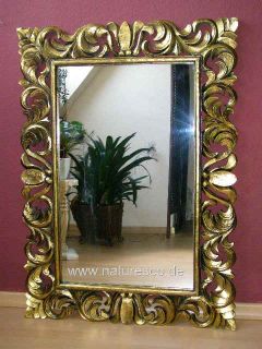 Spiegel Wandspiegel Barock Barockspiegel Gold 120x80