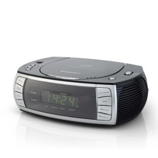 Radiowecker Uhrenradio UKW MW Sleep Timer Radio Wecker CD Player