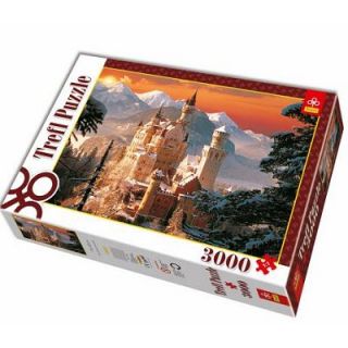 45383   Trefl   Puzzle 3000 Teile   Schloss Neuschwanstein im Winter