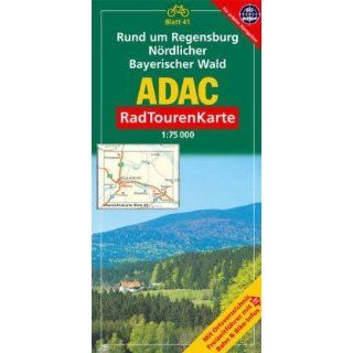 ADAC RadTourenKarte 41. Rund um Regensburg Nördlicher Bayerischer