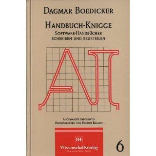 Handbuch Knigge. Software Handbücher schreiben und beurteilen 