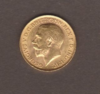 Goldmünze Großbritannien 1 Pound Sovereign 1912 Georg V.