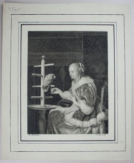 Johanna Nepomuk STRIXNER (1782 1855) Litho nach Mieris
