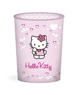 großer Hello Kitty Papierkorb Mülleimer Abfalleimer