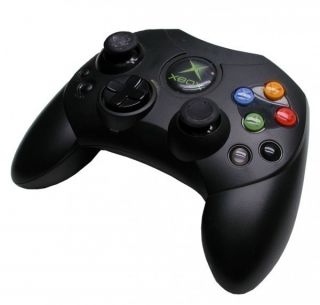 Xbox   Original Controller S #schwarz [Microsoft] (gebraucht)