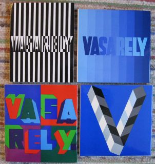 Victor Vasarely   4 Bände / Kunst Des 20 Jahrhunderts   Editions Du