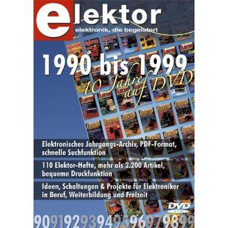 Elektor DVD 1990 1999. DVD ROM für Windows Software