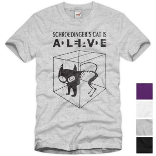 Shirt Schroedingers Katze Vintage Big Bang Theory Sheldon