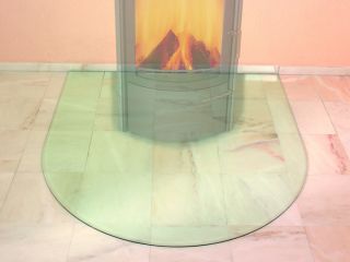 Bodenplatte halbrund Glas 1,44qm 102,72 EUR/qm von HARK