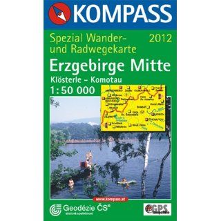 Kompass Karten, Erzgebirge Mitte: Englische Bücher