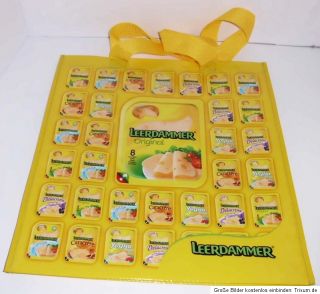 Leerdammer Käse Tasche Einkaufen Werbung Reklame Shopping Werbetasche
