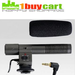 Portable Shotgun DV Stereo Video Microphone SG108 For Canon 60D 7D