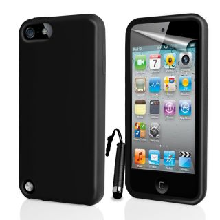 Soft Silicone Case Cover For Apple Touch5 iPod Touch 5G + Film