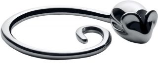 Alessi Pip Stainless Steel Mouse Keyring   Gift Idea