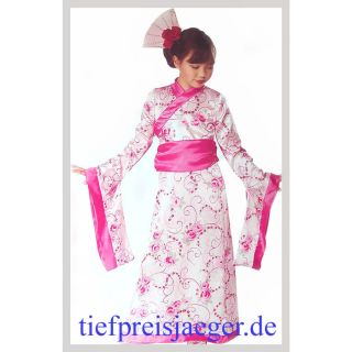 KOSTUM Karneval Fasching Maedchen Kimono Asien Geisha 104 110 R882727
