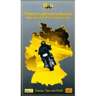 Motorradtourenkarte, Rheinland Pfalz, Saarland Bücher