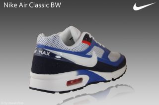 Max Classic Bw Schuhe Neu Gr.40,5 weiß/blau Textil Sneaker 319676 107