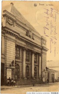 AK Douai Le Theatre Feldpost um 1918