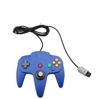 Klassik Joypad Controller Gamepad für Nintendo 64 Blau Nintendo 64