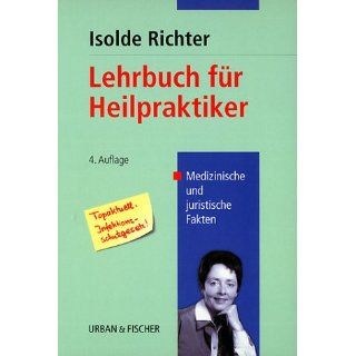 Lehrbuch für Heilpraktiker Isolde Richter Bücher