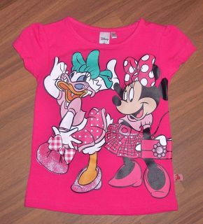 Disney Daisy & Minnie Maus T Shirt pink Gr. 92   122