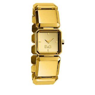 Dolce&Gabbana Damen Armbanduhr STYLISH 2H BRC IPG MIRROR GOLD DIAL
