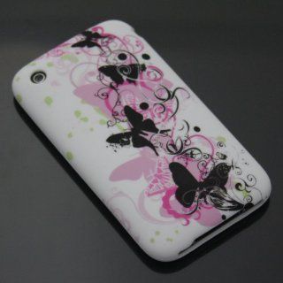 Schutz Hülle iPhone 3G 3GS Schmetterling Design 