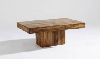 GI 2293N Design Couchtisch Massivholz Tisch Holz 120*70