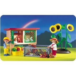Playmobil 3075   Hasenstall Spielzeug
