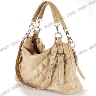 Damentasche Schultertasche Kunstleder Handtasche Shopper schw Spiegel