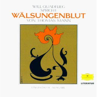 Wälsungenblut, 1 Audio CD: Thomas Mann, Will Quadflieg