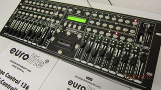 Eurolite Stage Control 136 DMX Controller Lichtmischpult für Scanner