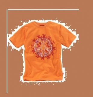 Shirt T Shirt orange Baumwolle Gr. 128 140 152 164 176 NEU