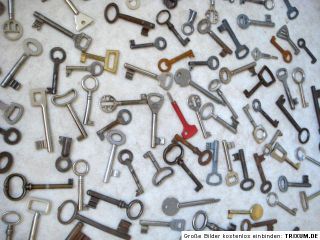 138 x alte Schlüssel Eisenschlüssel old keys lot